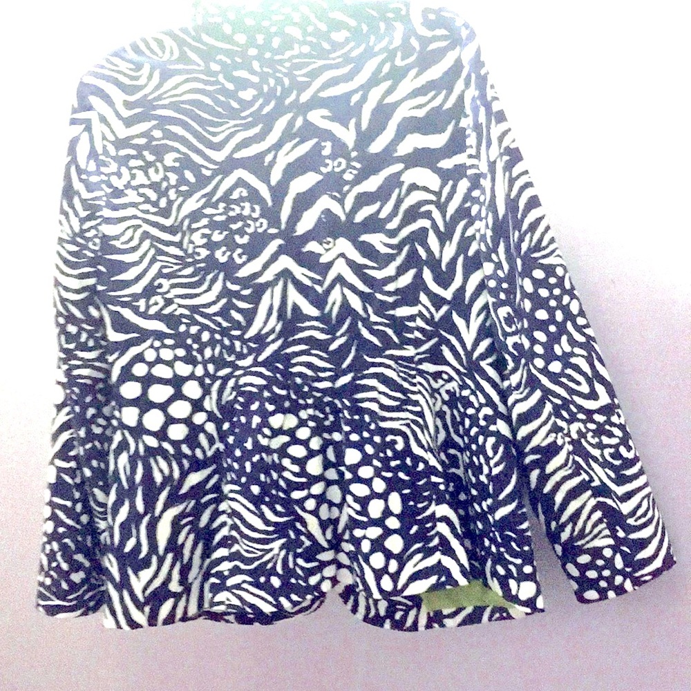 Blazer in pattern - Picture 2 of 2